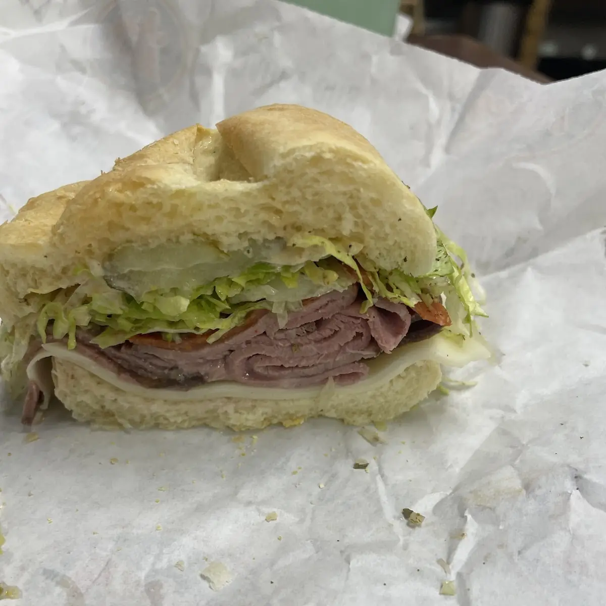 Roast Beef and Provolone