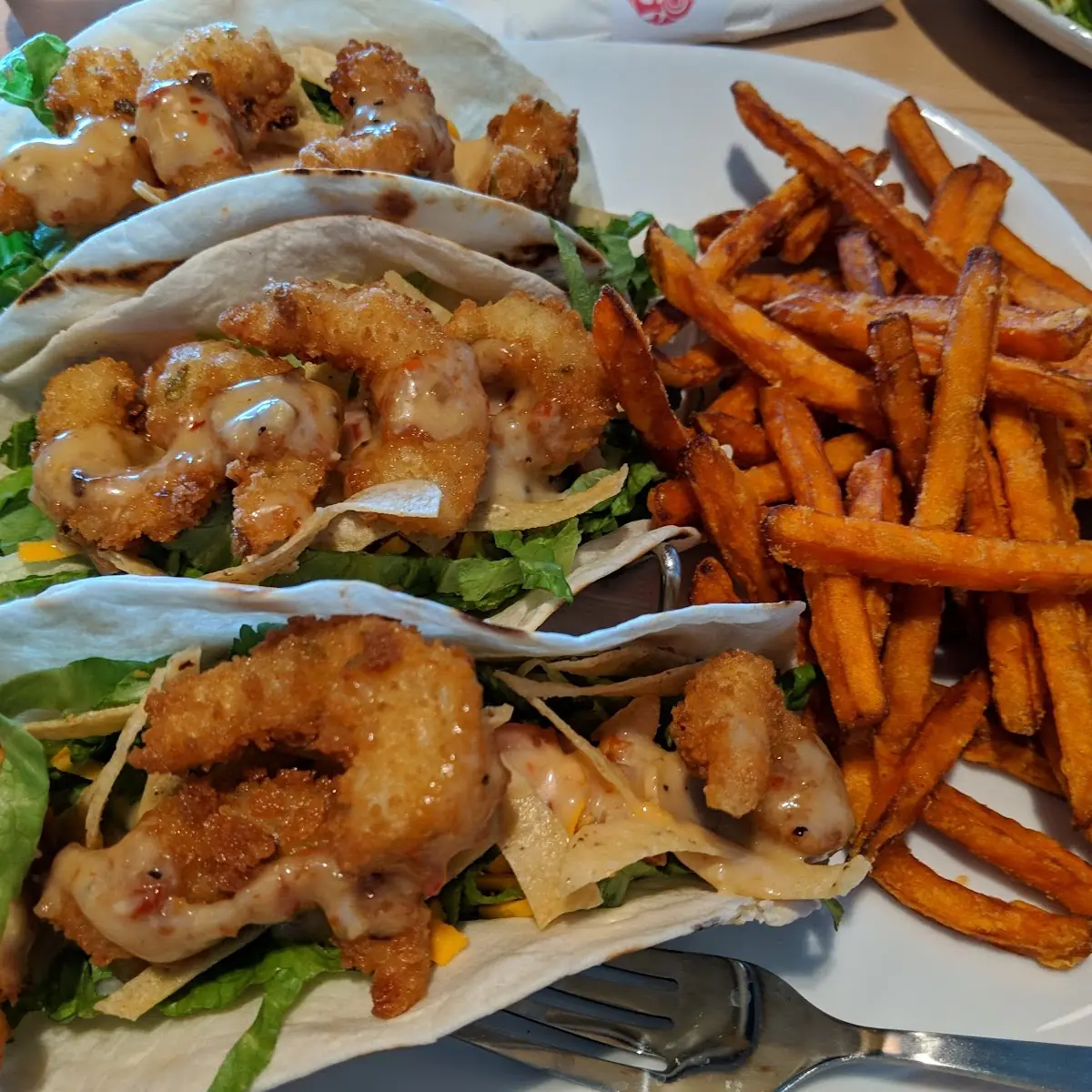 Shrimp Tacos, Boston Pizza