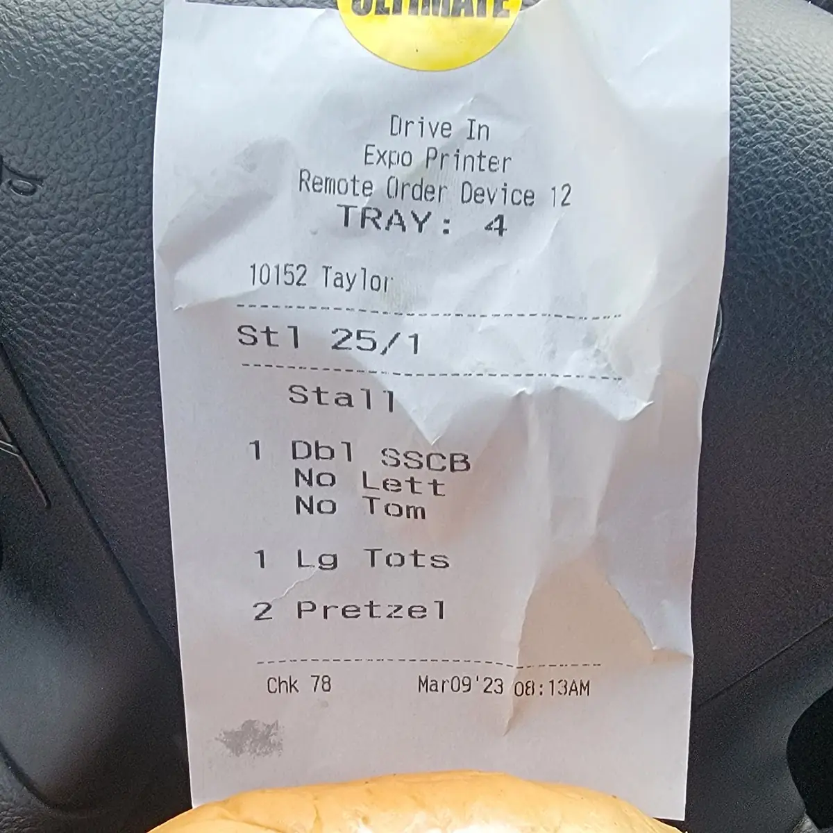 Double Super Sonic Cheeseburger