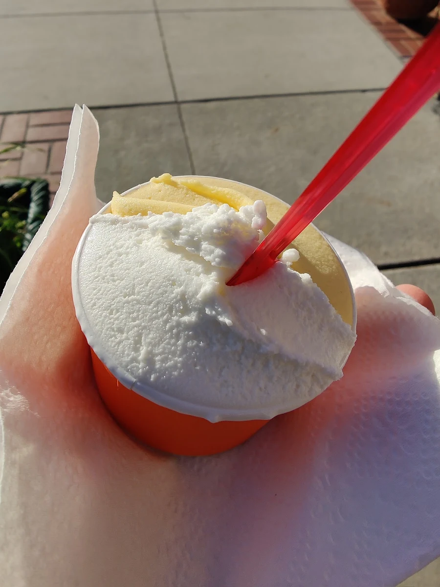 Mango and Vanilla Gelato