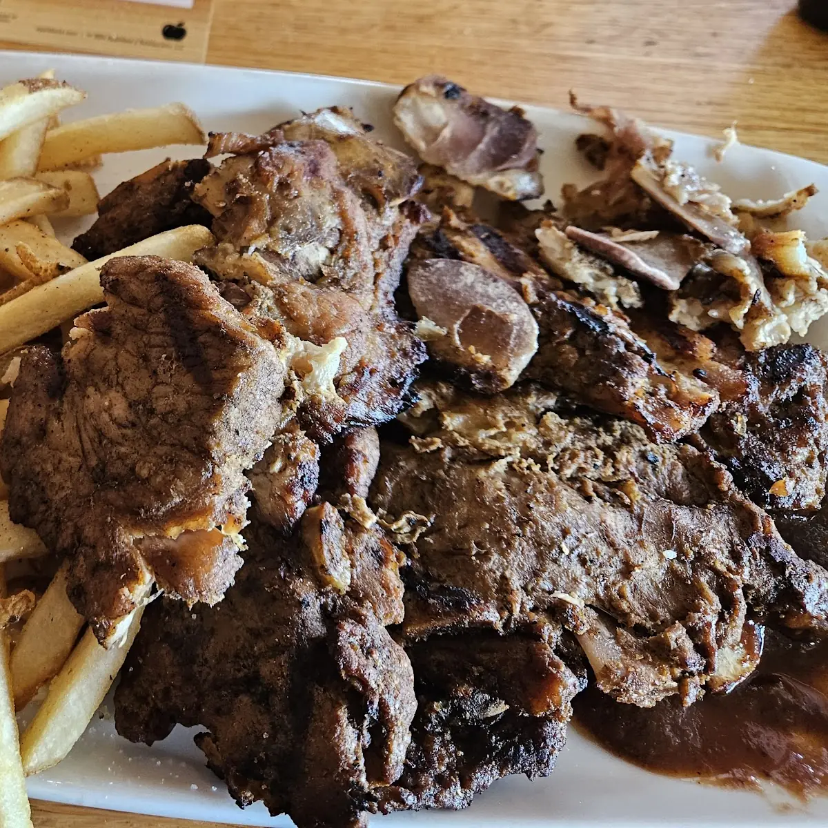 Riblets Platter with French Fries