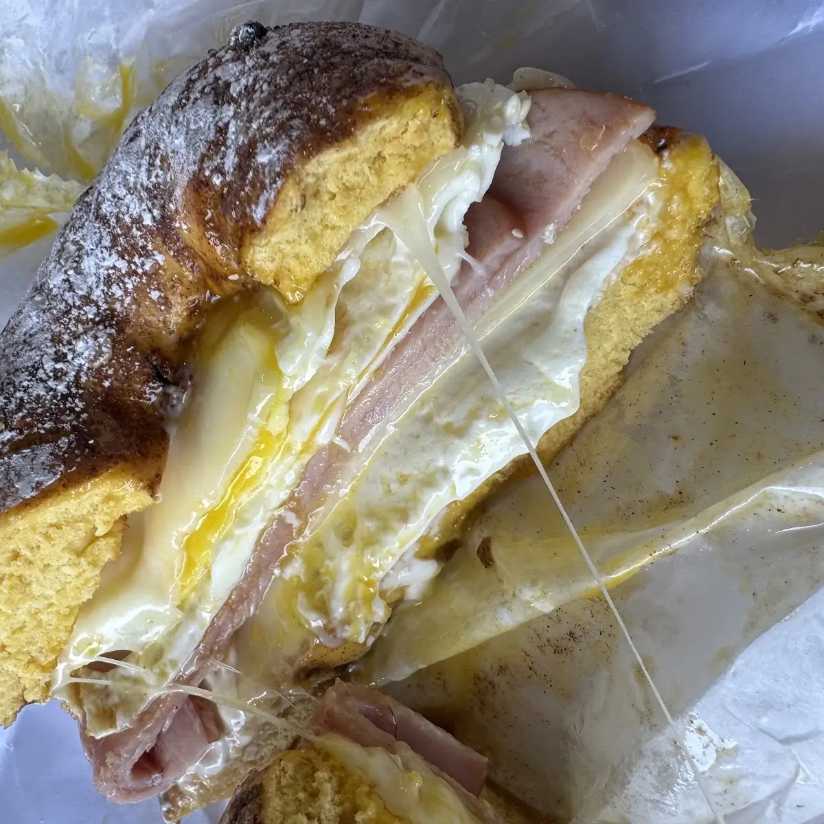 Ham Egg and Cheese