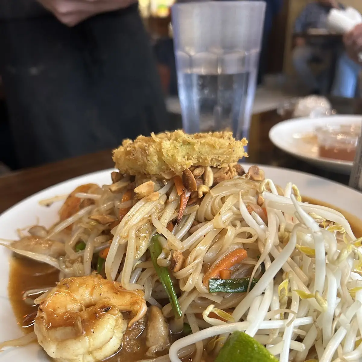 Shrimp and Chicken Pad Thai