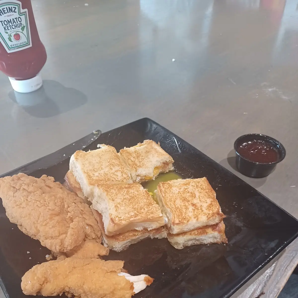 Grilled Cheese Sandwich Add a Fried Egg