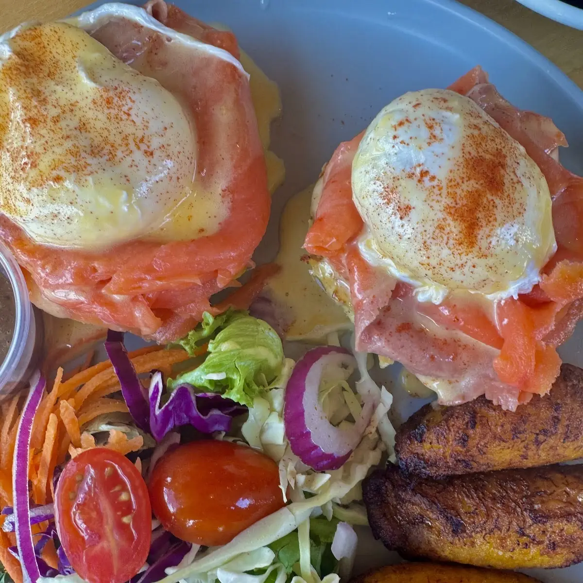 Salmon Eggs Benedict