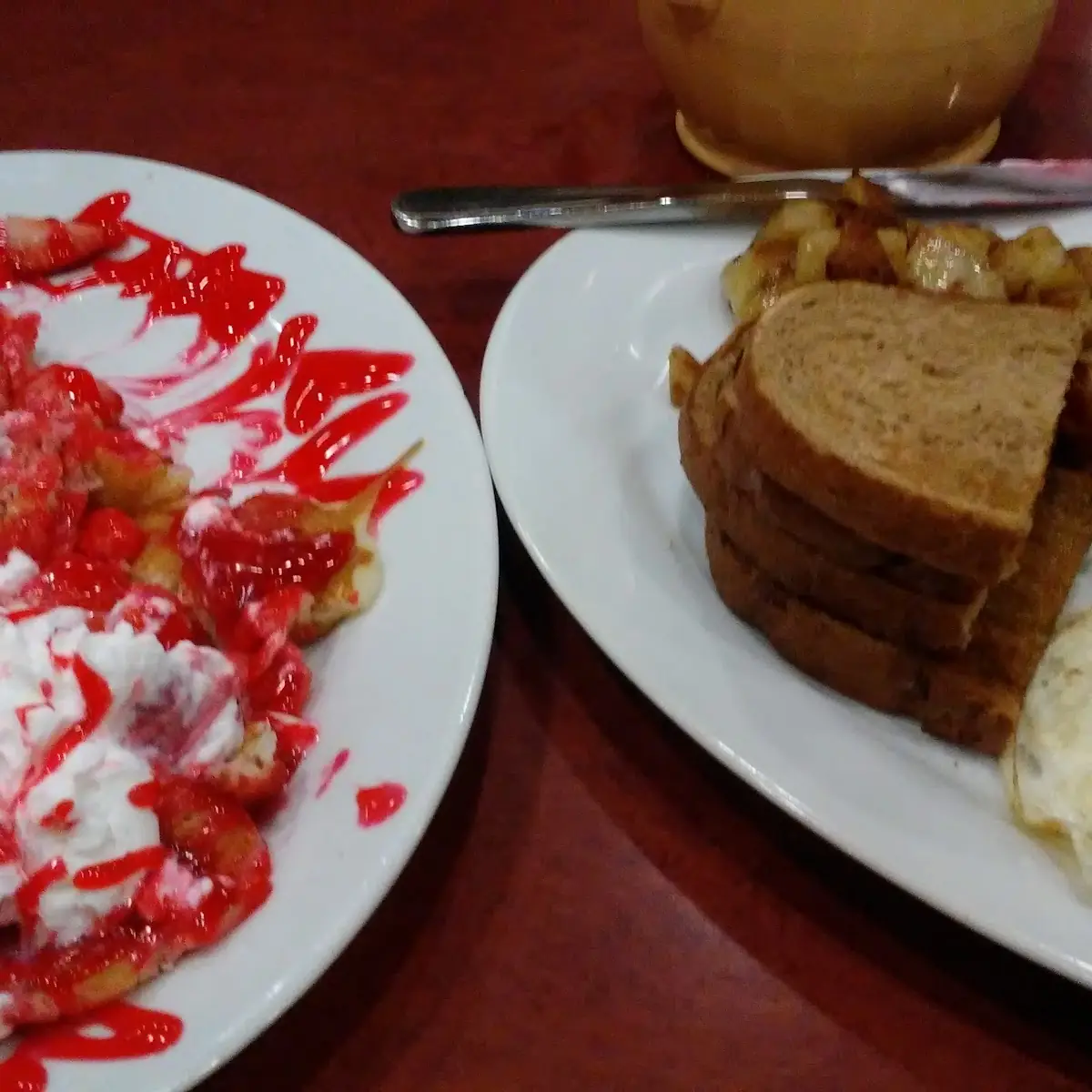Strawberry Pancakes Special