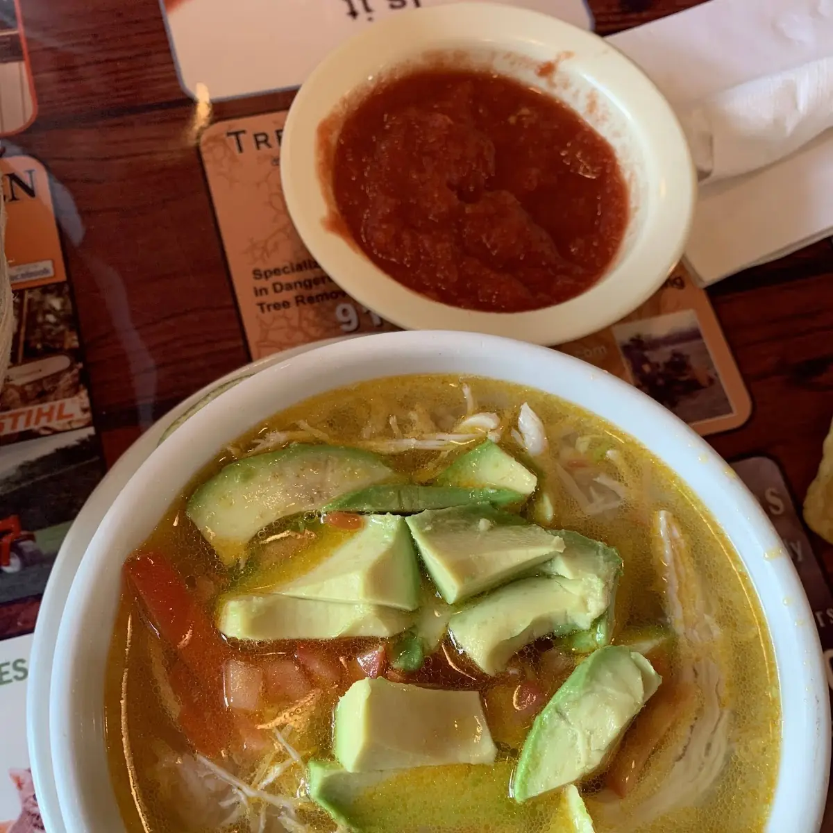 El Zarape Chicken Soup