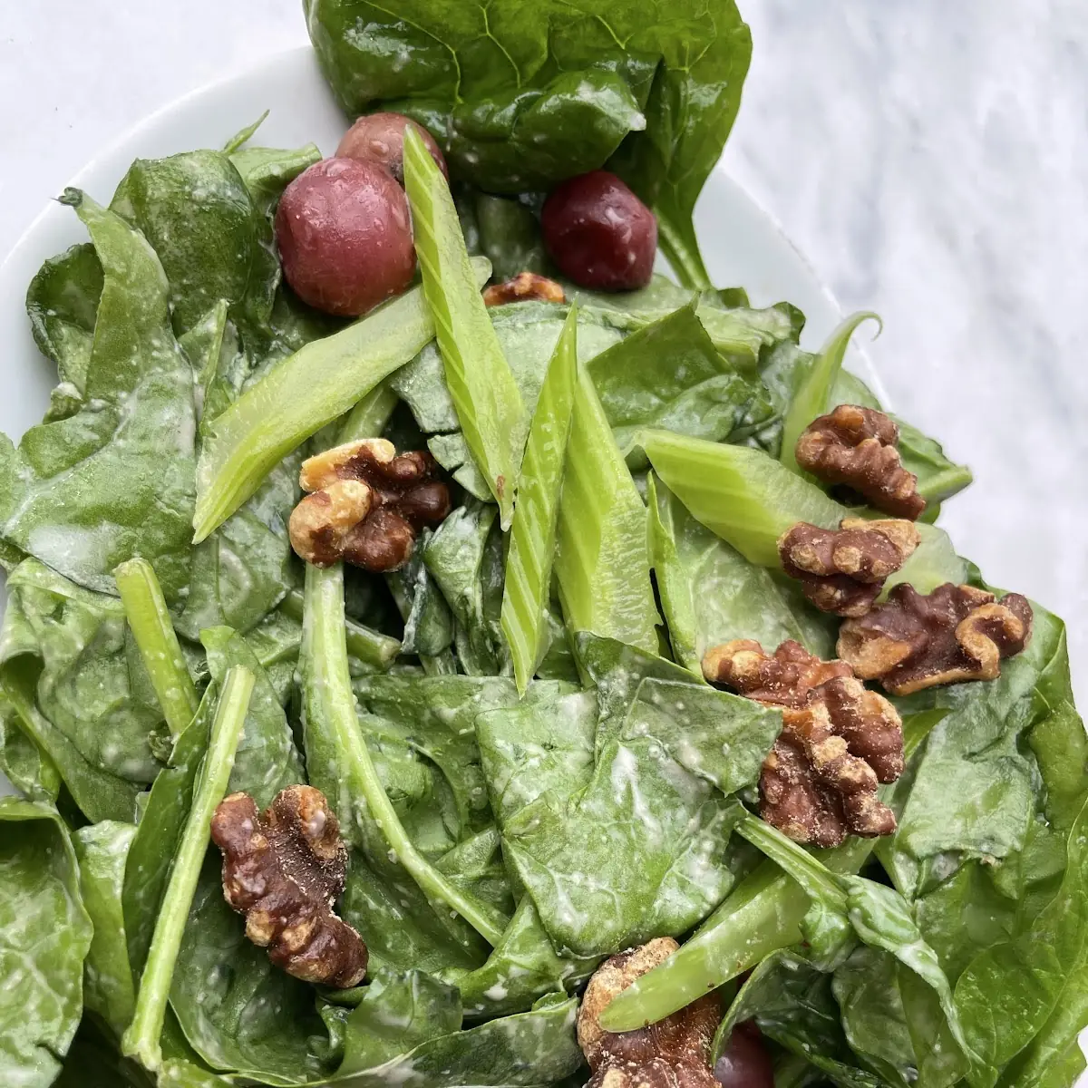 Arugula & Spinach Salad