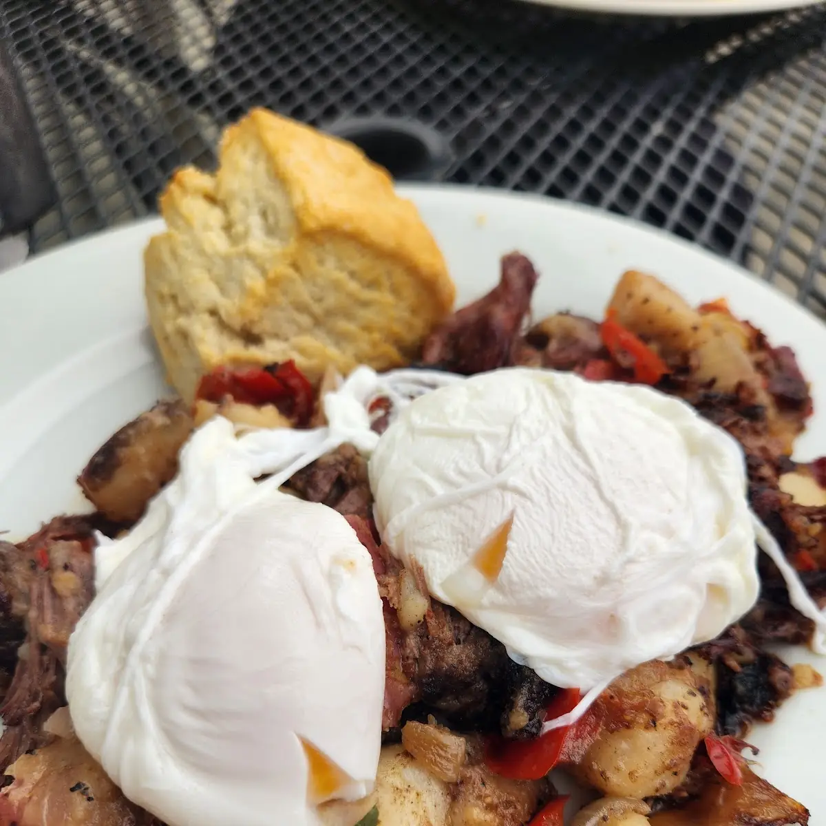 Short Rib Hash & Eggs