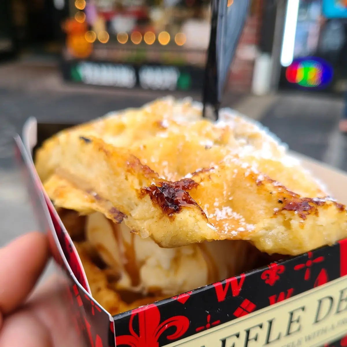 Waffle Ice Cream Sandwich