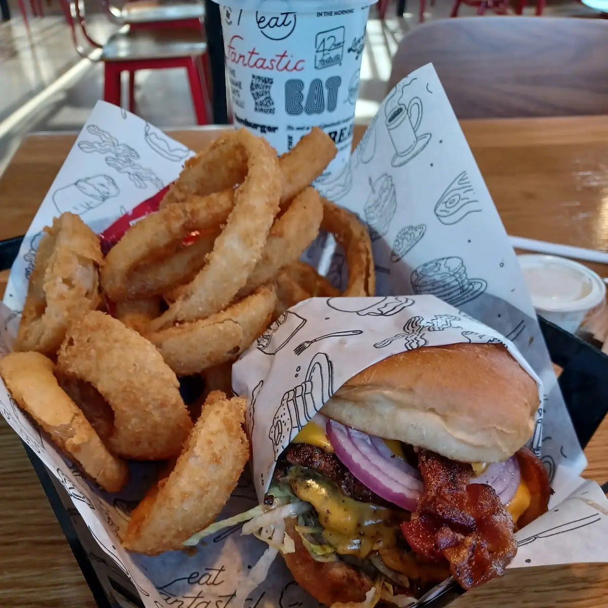 Double Bacon Burger