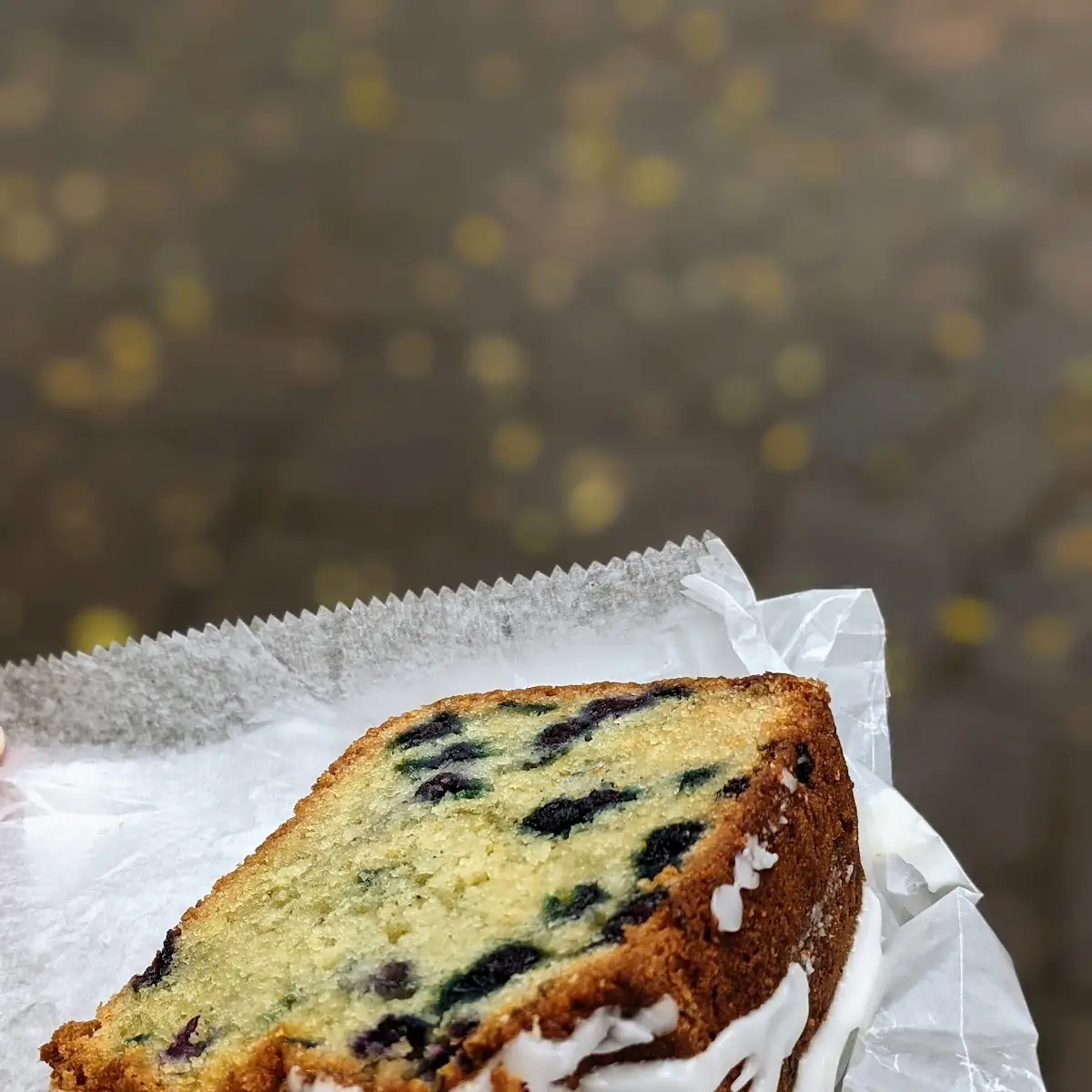 Blueberry Lemon Loaf Cake