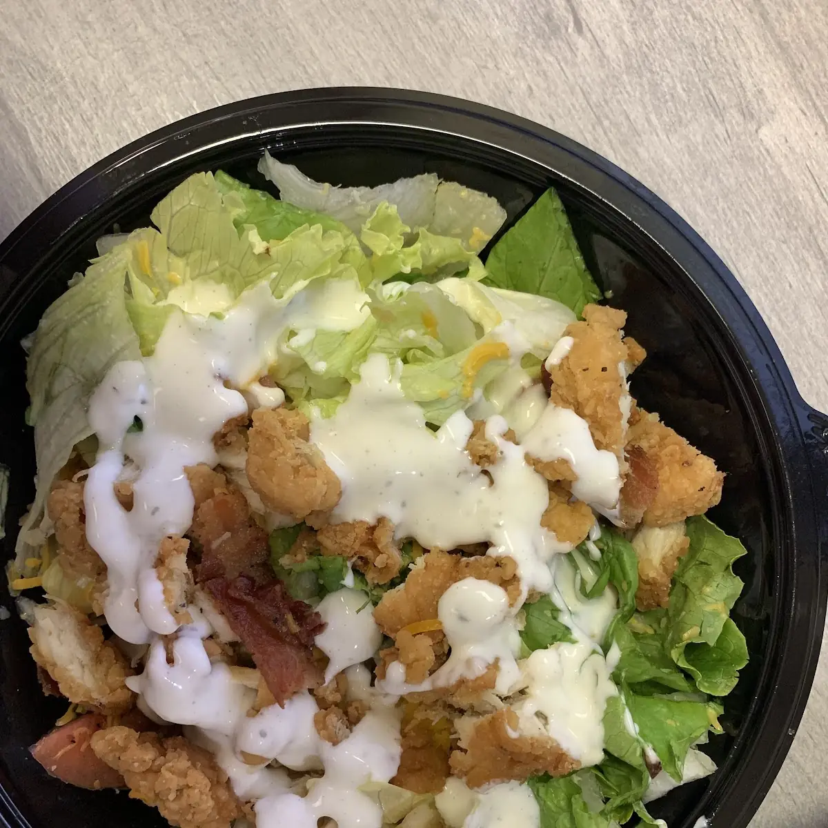 Crispy Chicken Salad