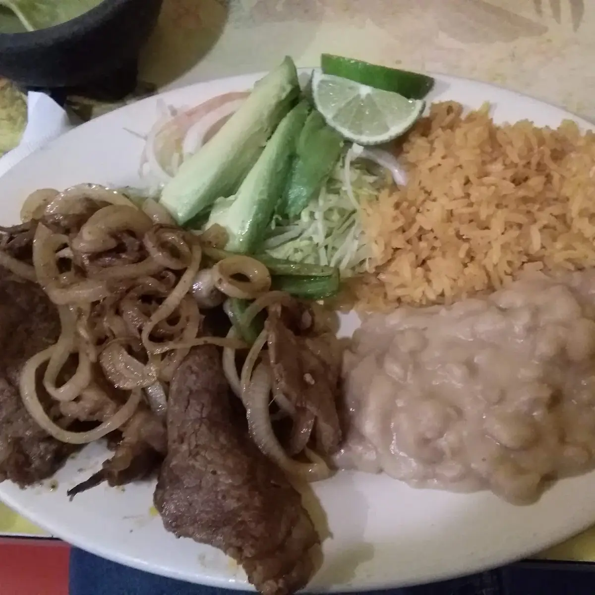 Bistec a La Mexicana