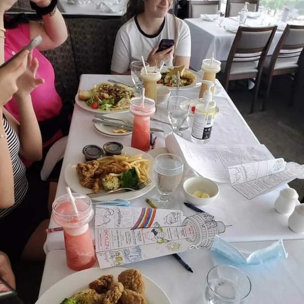 Kids Menu, Skylon Tower Revolving Dining Room