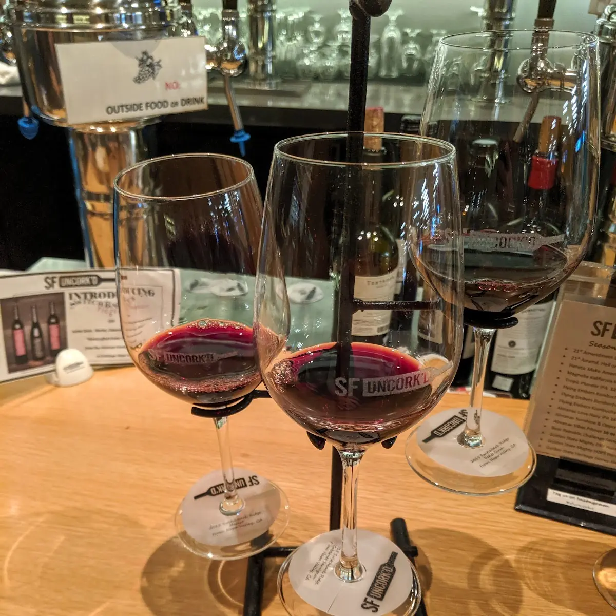 Switchback Ridge Red Wine Tasting