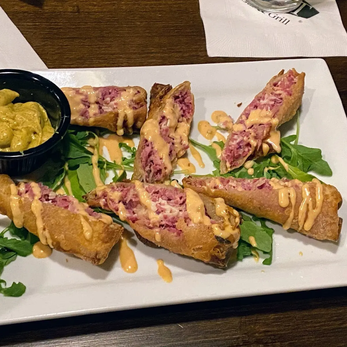 Ruben Egg Rolls