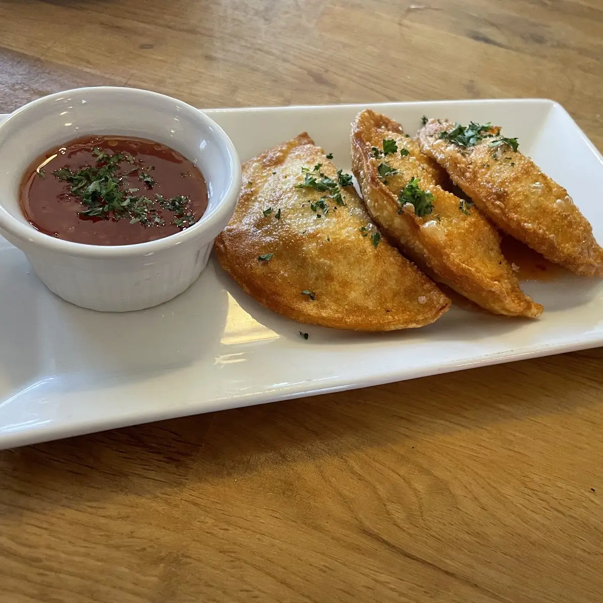 Duck Bacon & Sweet Corn Empanadas