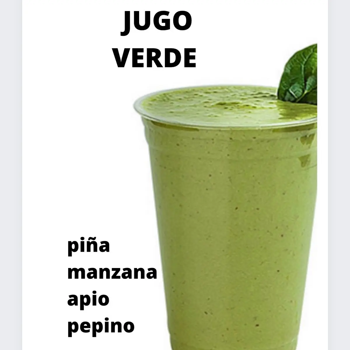 Jugo Verde