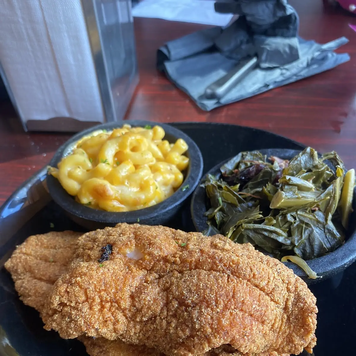 Fried Catfish & Grits