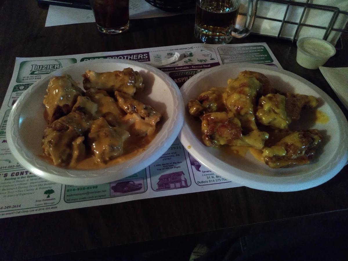 Ehrmas and Golden Garlic Wings