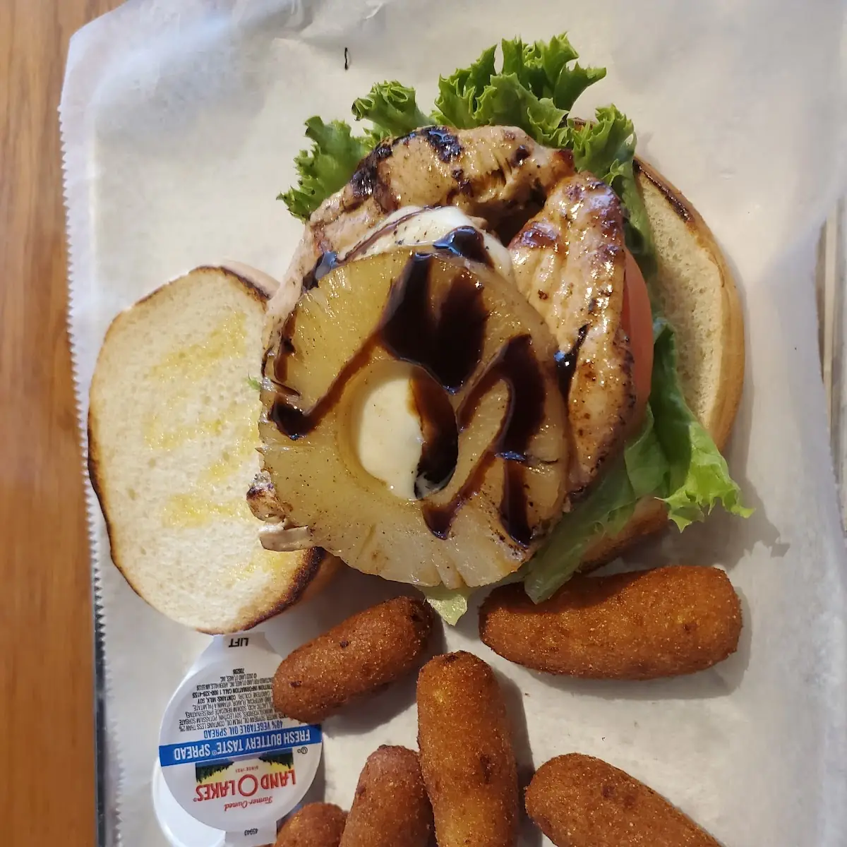 Hawaiian Chicken Sandwich