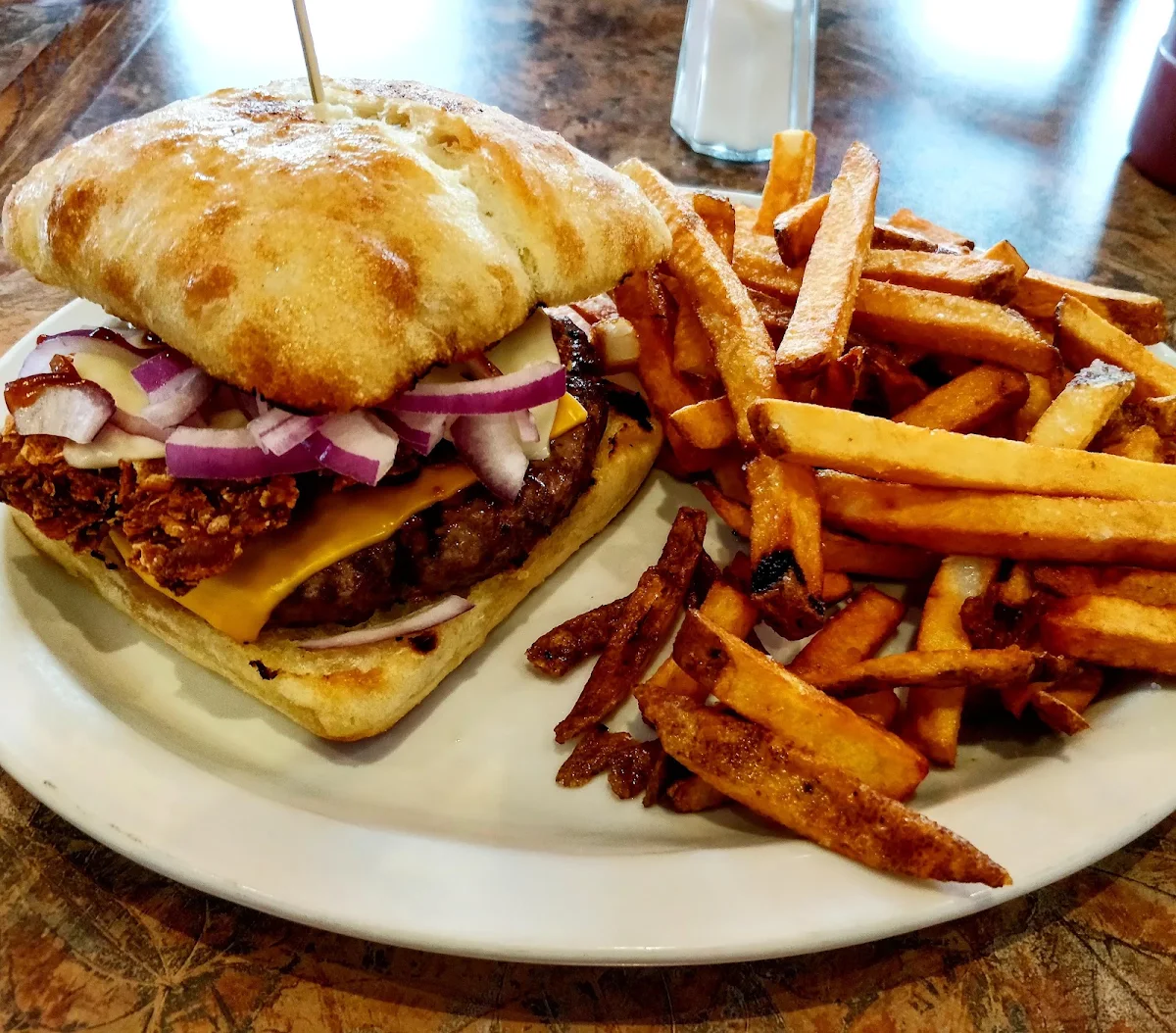 American Burger and Fries, Souvlaki Express