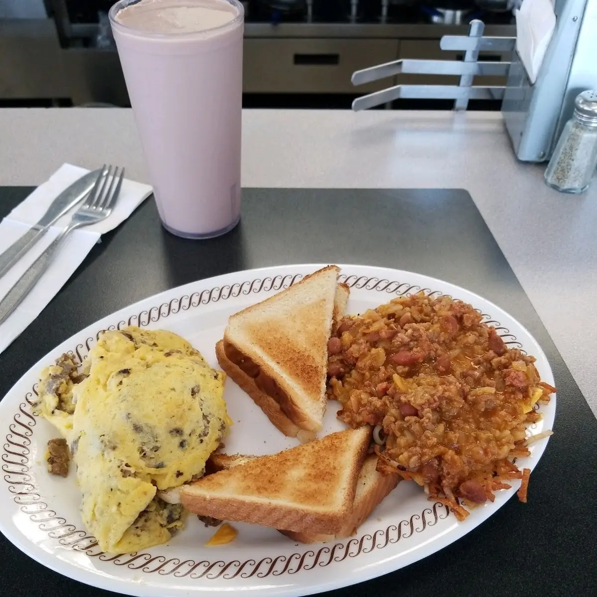 Philly Cheese Steak Omelette