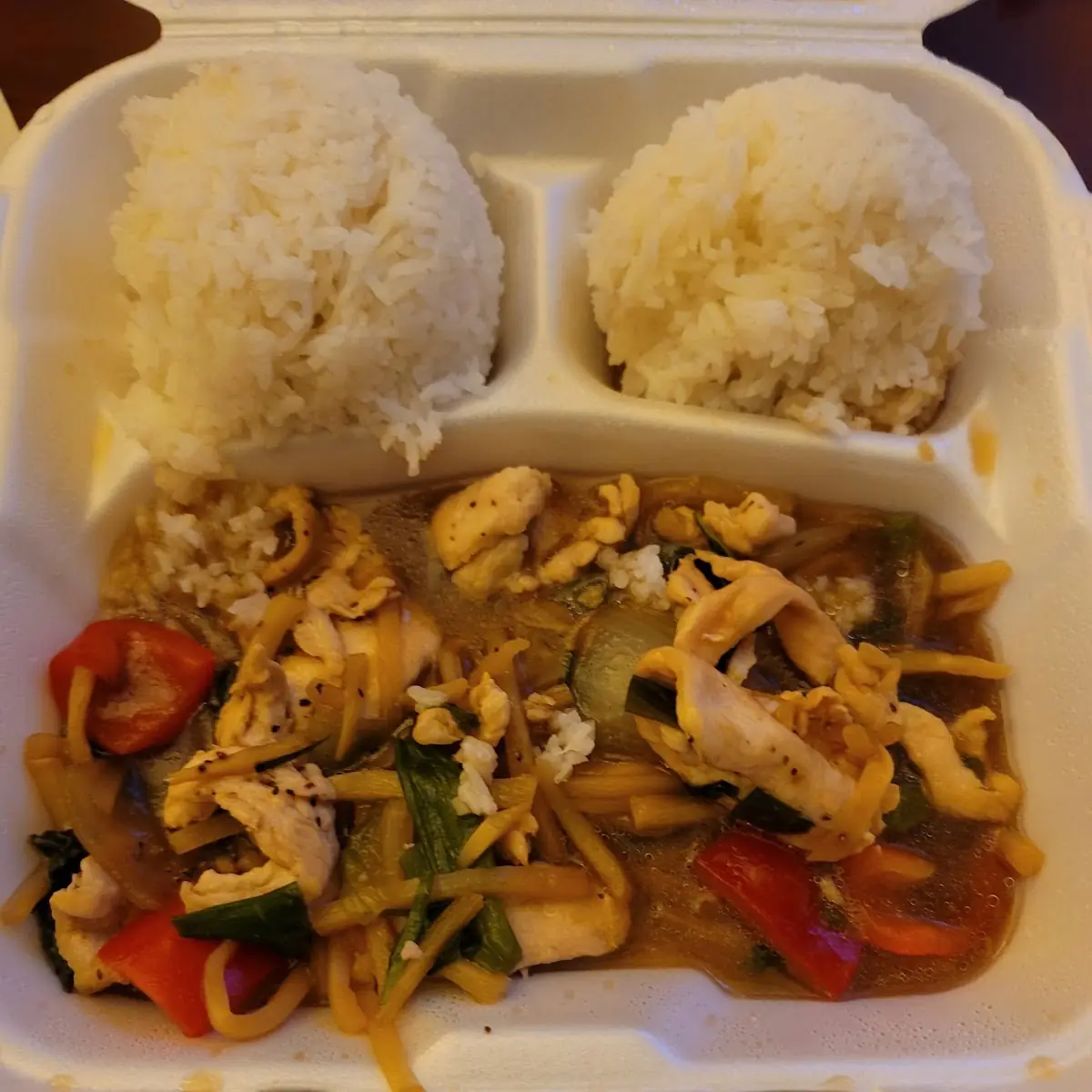 Yellow Curry Chicken Rice