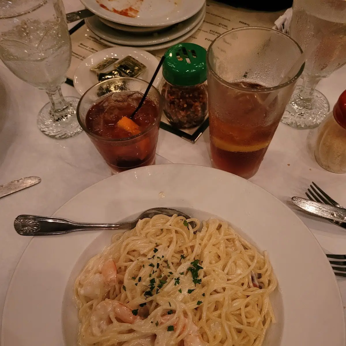 Shrimp Alfredo