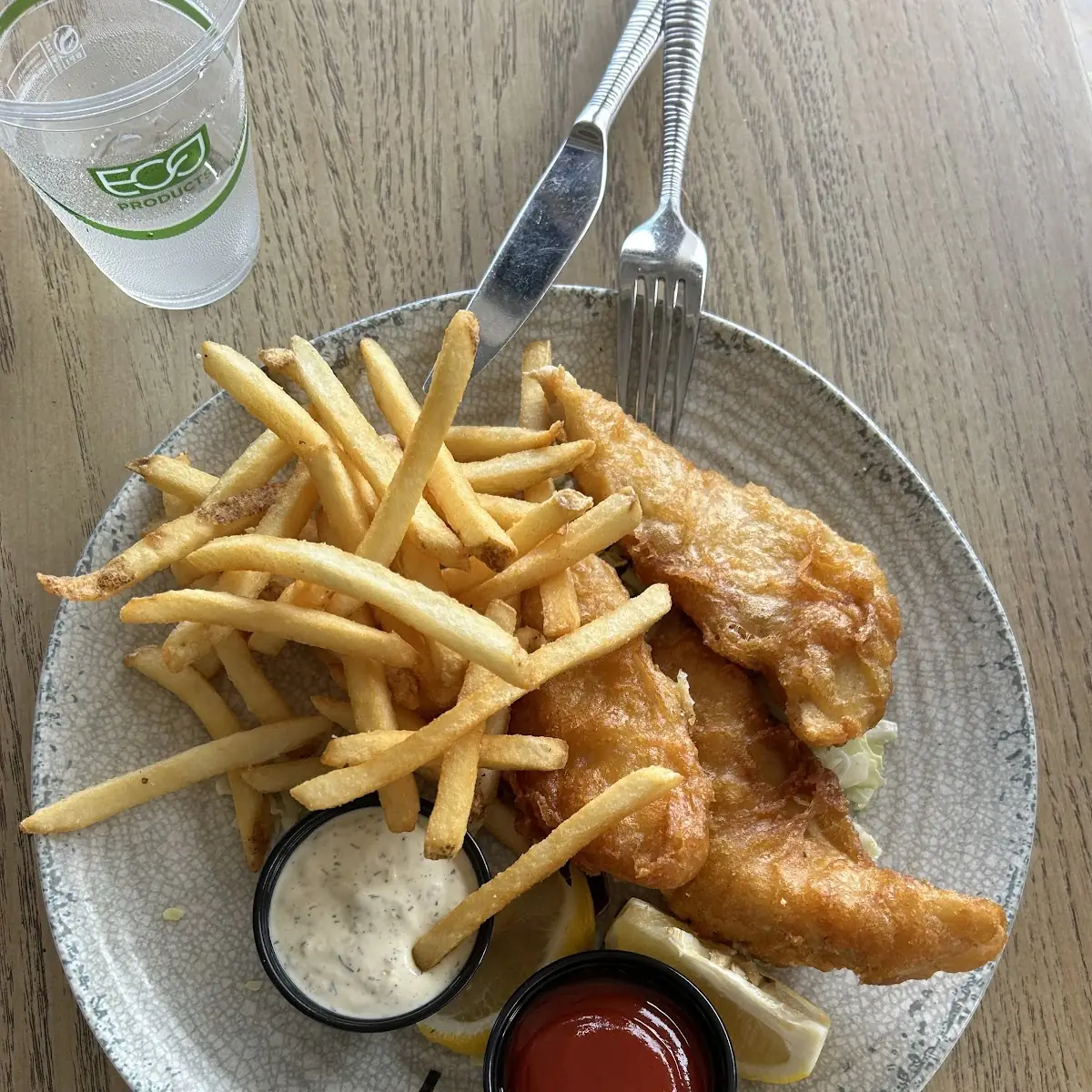 Beer Battered Fish & Chips