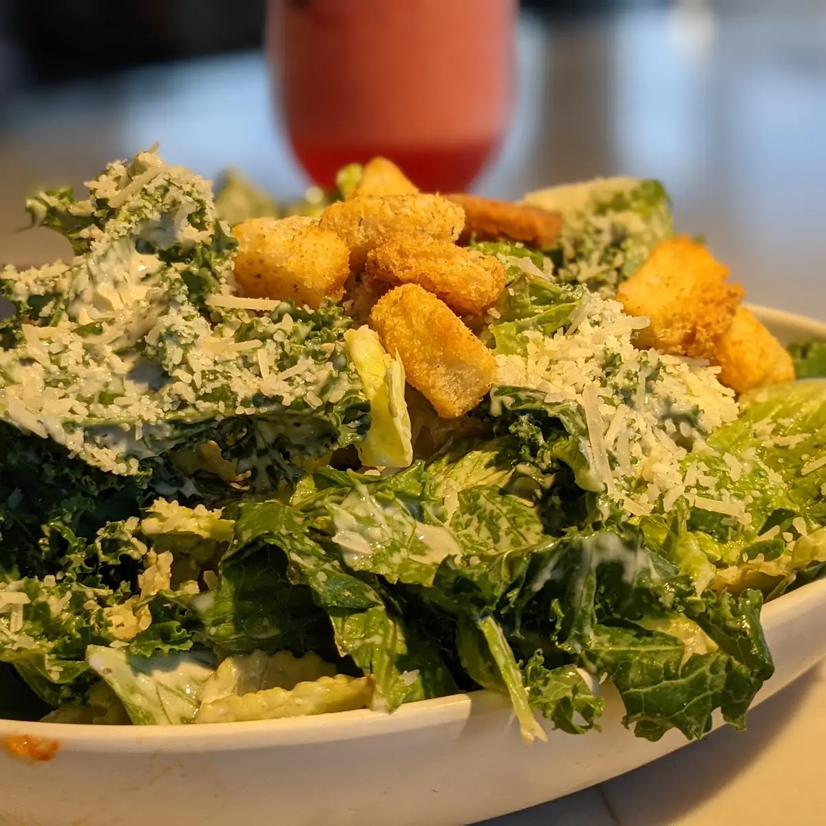 Kale Caesar Salad