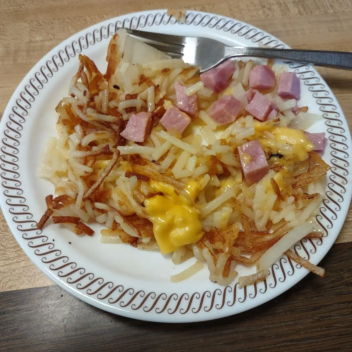 Hash Brown with Ham