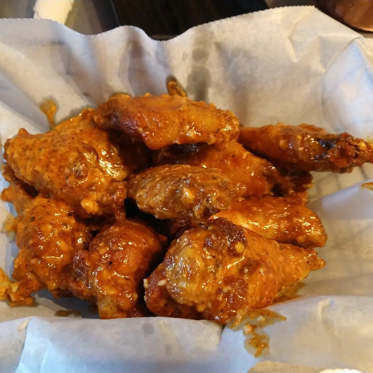 Hot Garlic Parmesan Wings