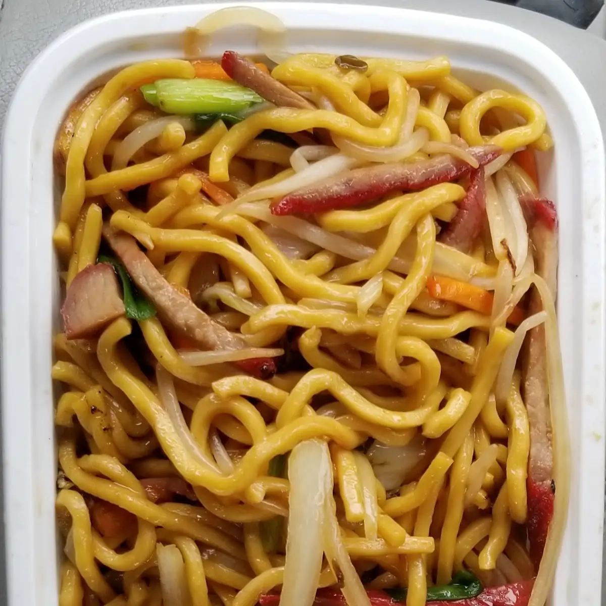 Small BBQ Pork Lo Mein