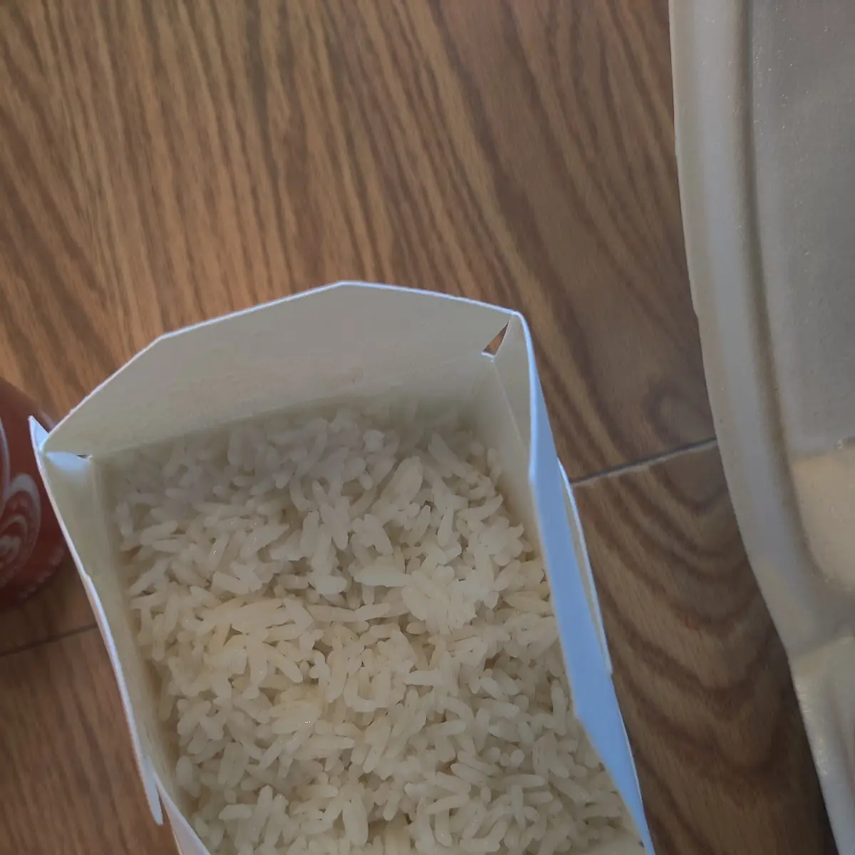 White Rice & Egg Roll