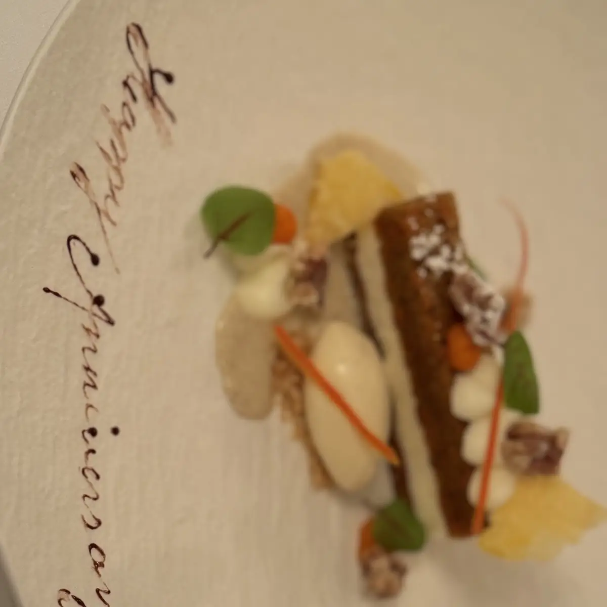 Poached Pear Tart
