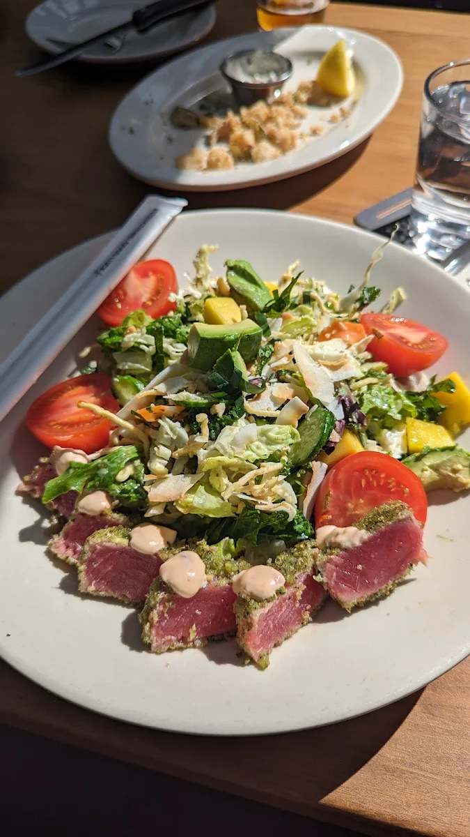 Seared Ahi Tuna Crunch Salad