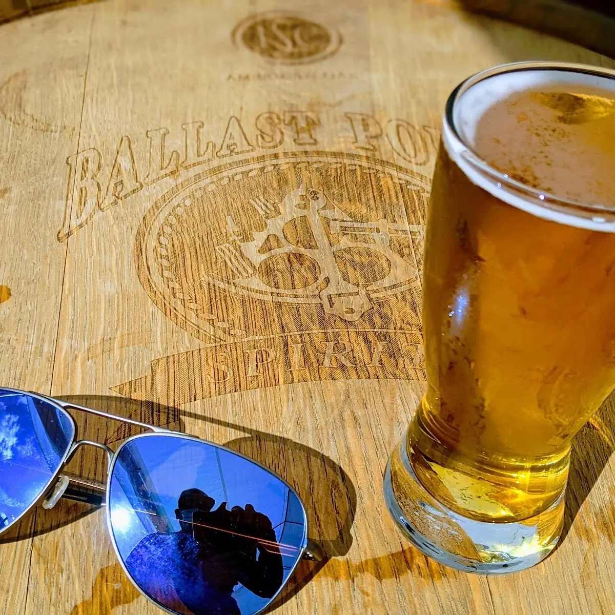 Pat's Blue Ribbon Lager