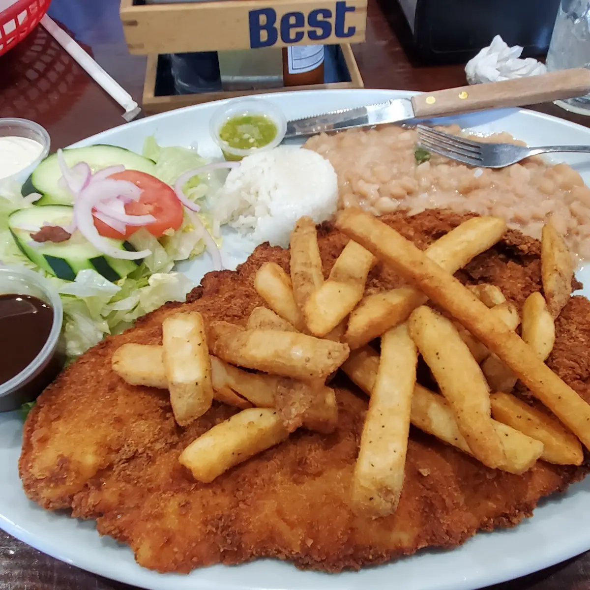 Fish Fillet Rice N Beans