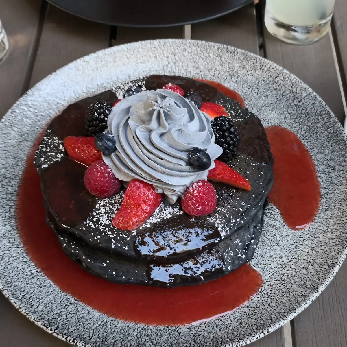 Basalt Charcoal Buttermilk Pancakes
