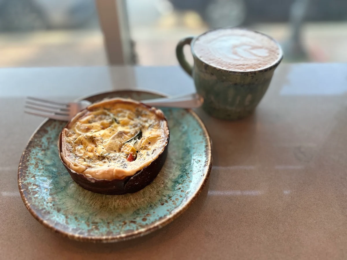 Vegetable Feta Quiche