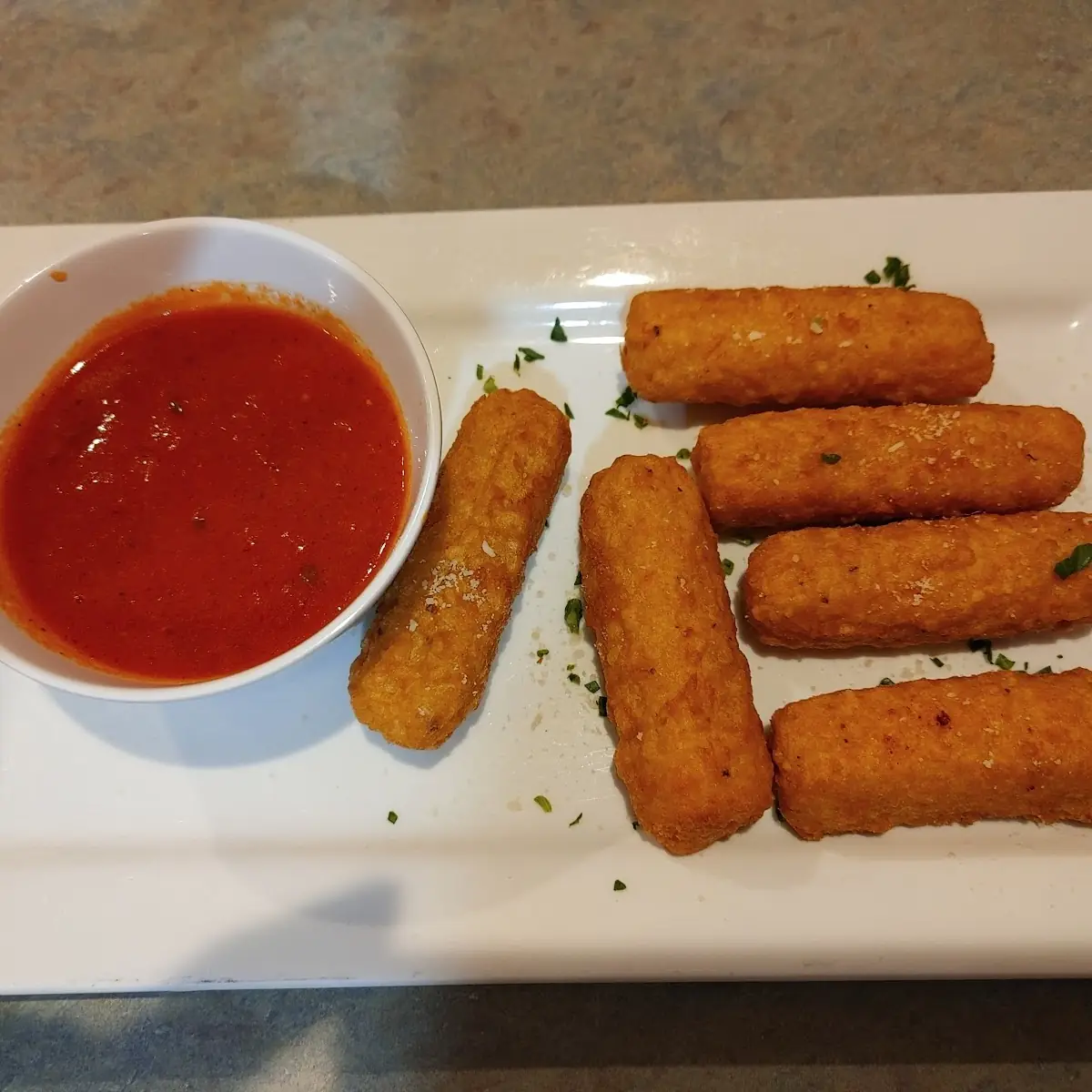 Fried Mozzarella Sticks