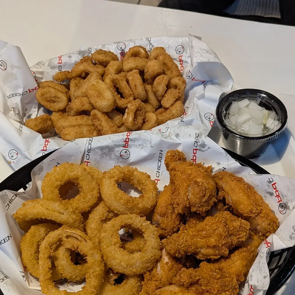 Calamari Onion Rings