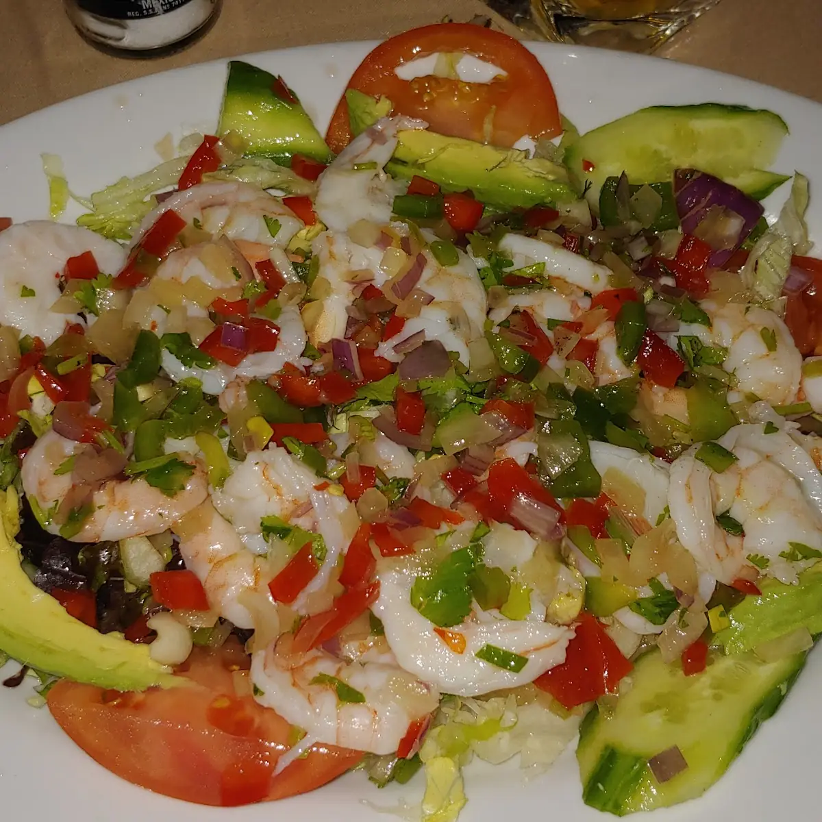 Ensalada de Mariscos Seafood Salad