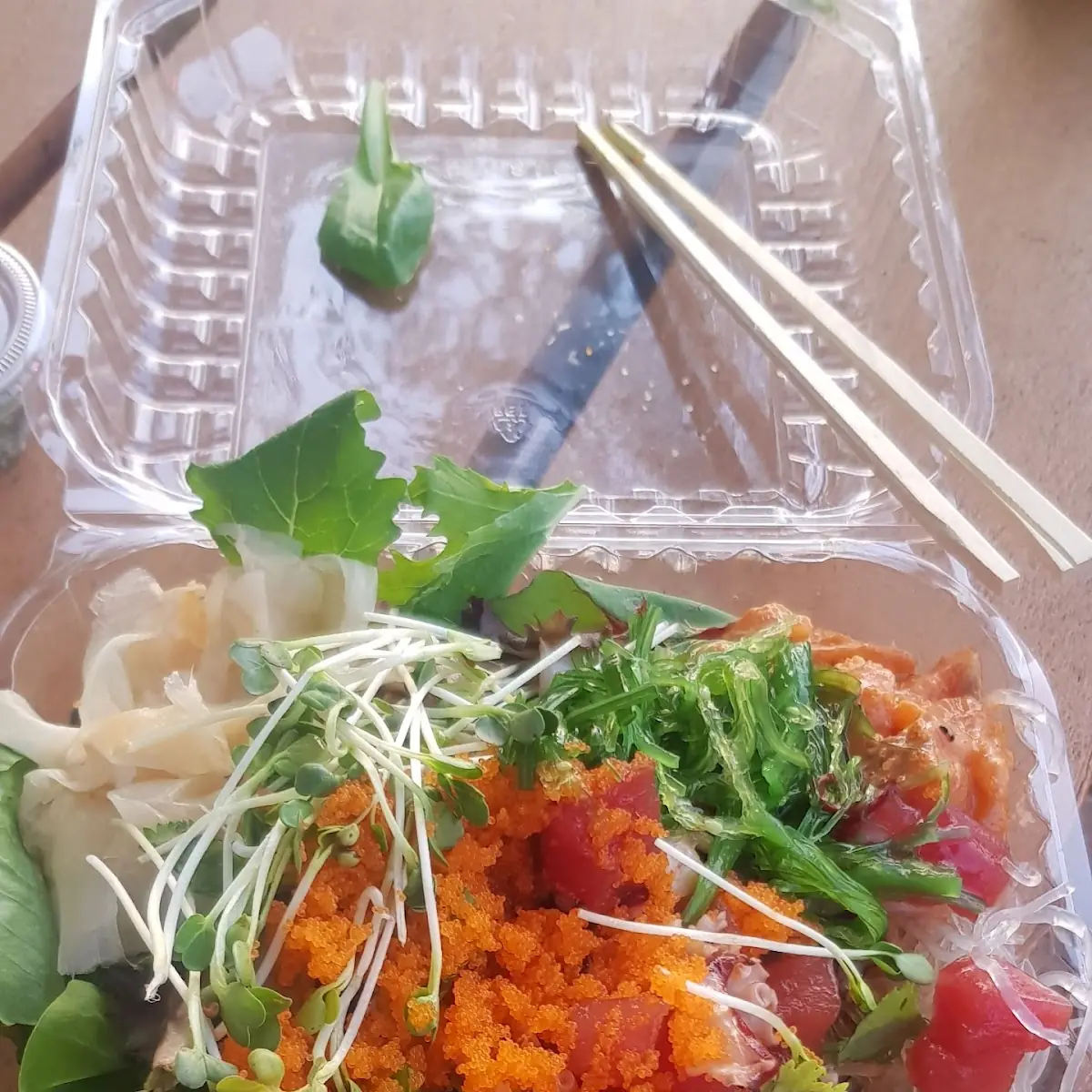 Sashimi Salad
