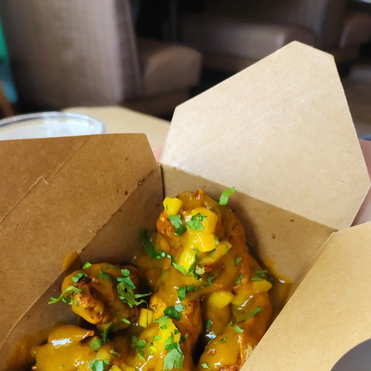 Mango Chipotle Chicken Wings