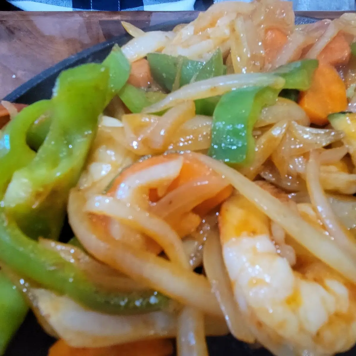 Shrimp Fajitas