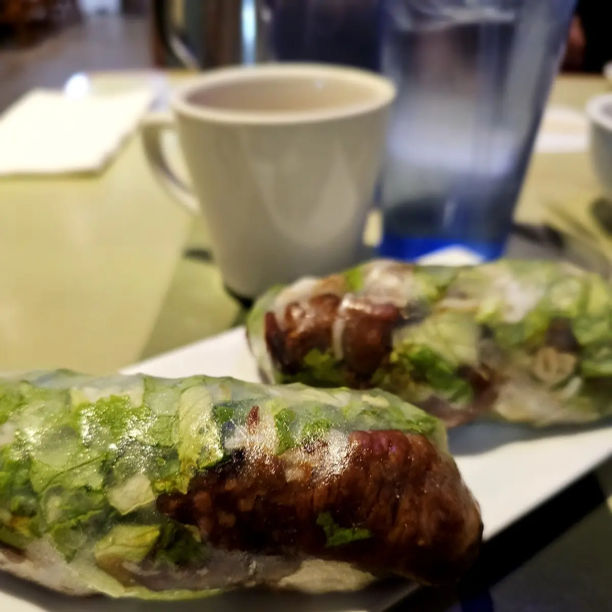 BBQ Pork Summer Roll