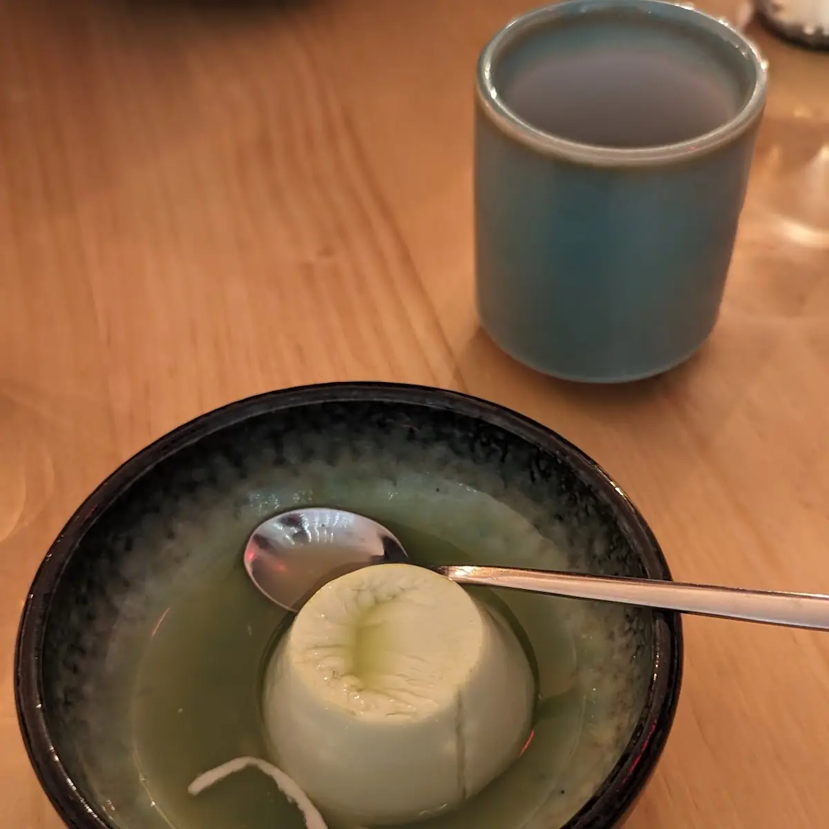 Matcha Panna Cotta Dessert